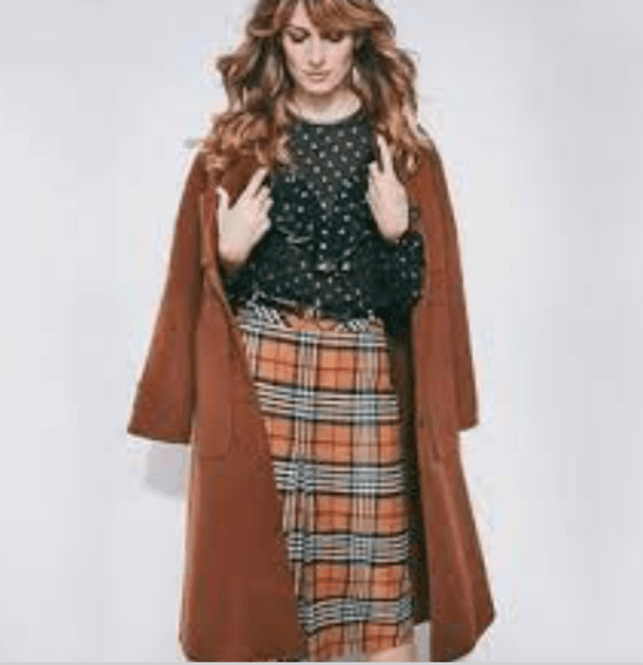 Hovedbilde Gardeur Rutete Skjørt