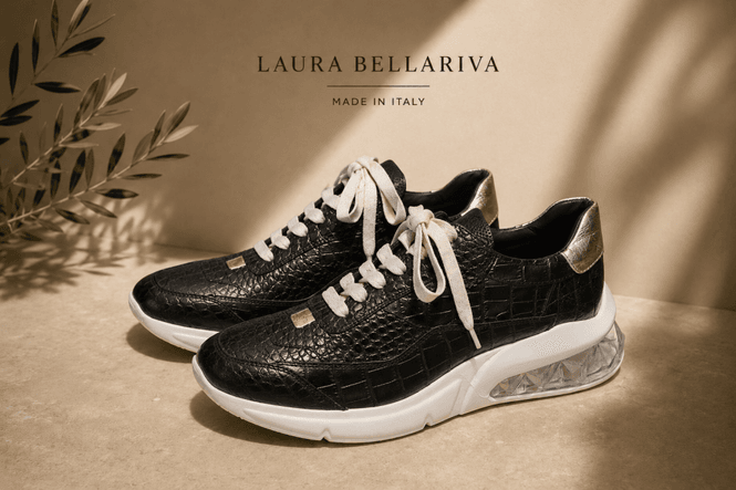 Hovedbilde Laura Bellariva sorte sneakers
