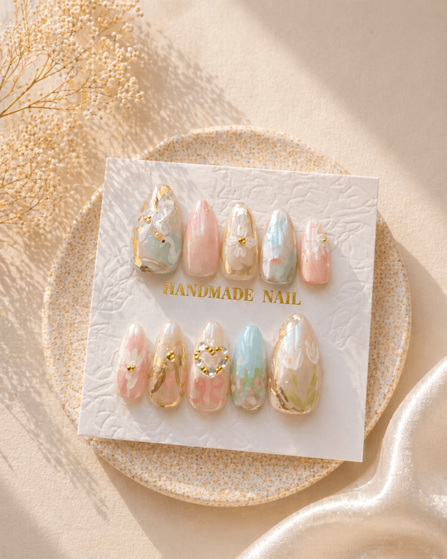Nails By A Spring Pastell