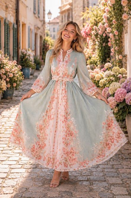 Hovedbilde Shana dress safir grønn