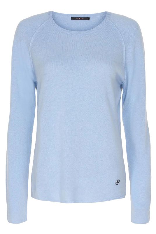 Cashmere Genser Lyseblå