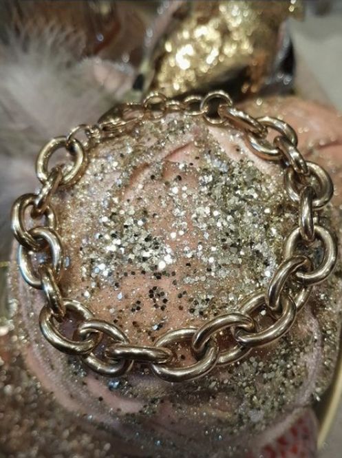 Hovedbilde  Stål Armbånd i gull