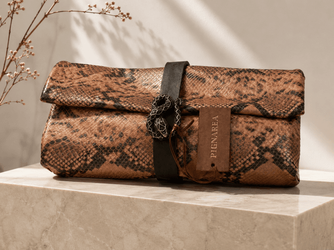 Hovedbilde Pignarea rosa Snake veske